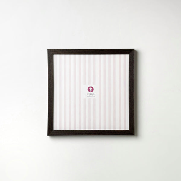 Thick Dark Brown Photo Frame (12*12”)