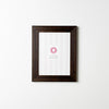 Dark Brown Photo Frame (1", A5)
