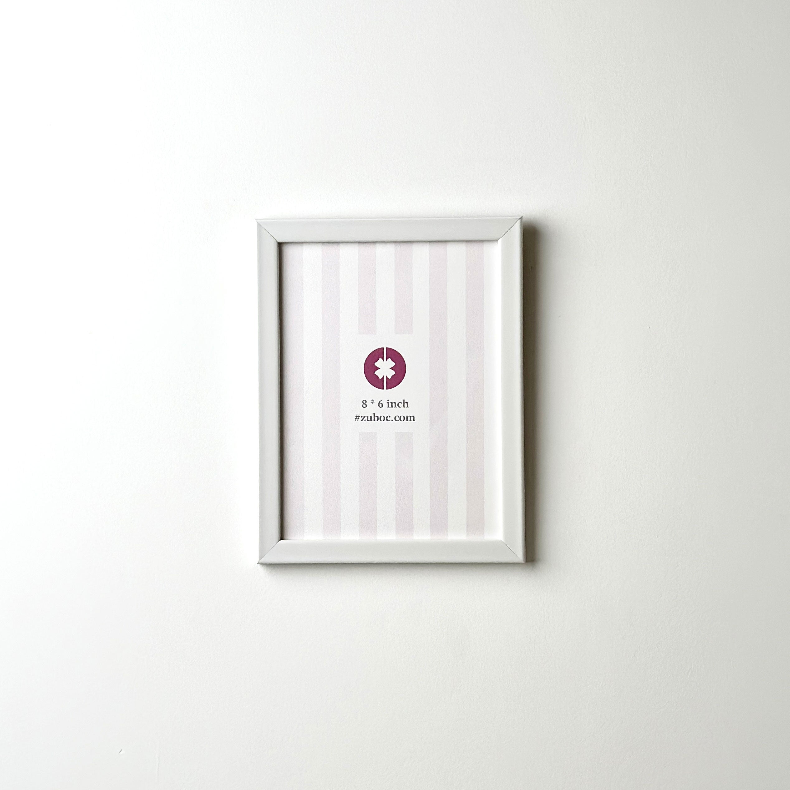 1/2” White Photo Frame (A5)