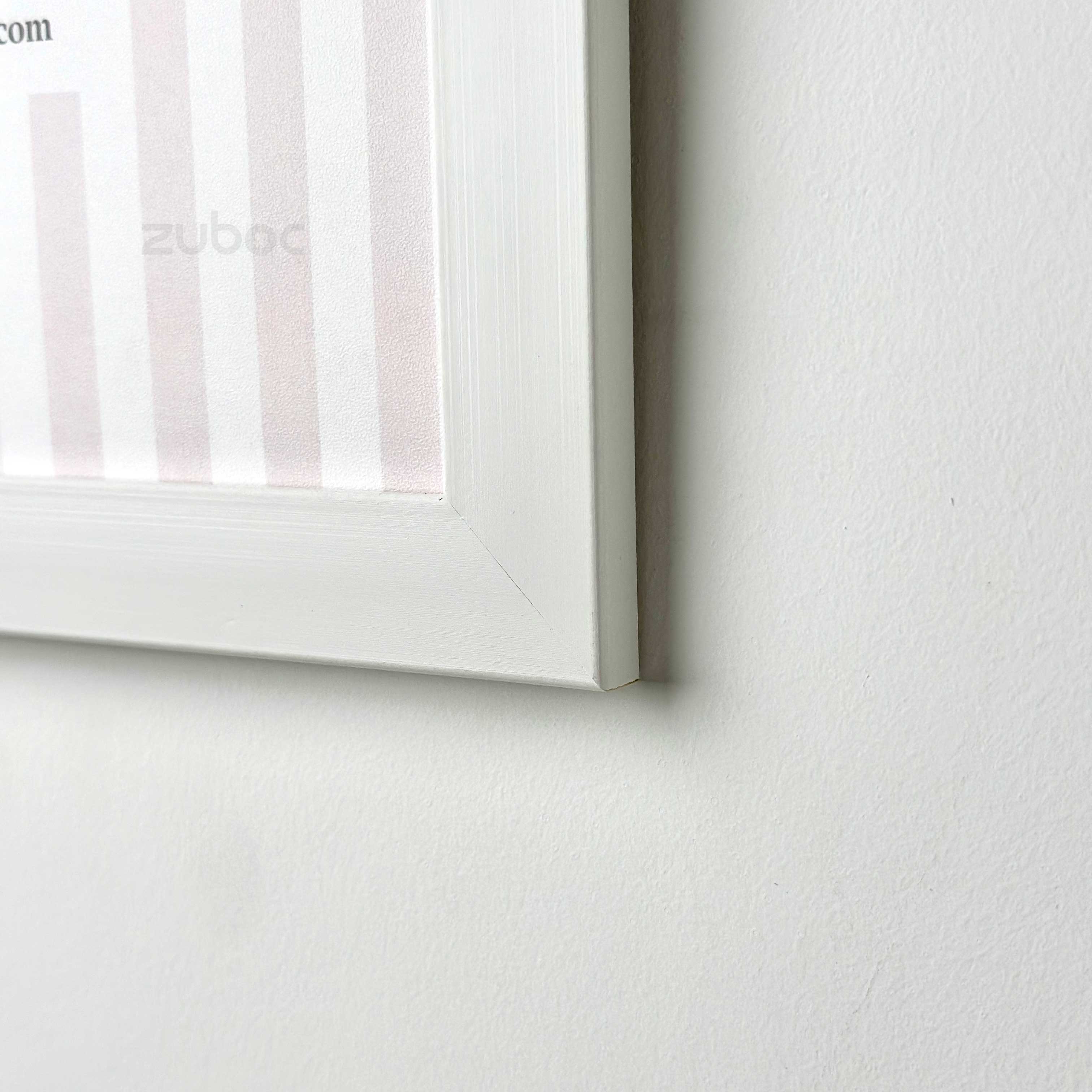1” White Photo Frame (8x8”)