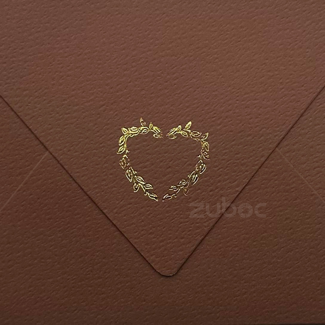 Counter Flap Envelope with Foil - C6( set of 5)