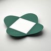 Semi Circle Envelope With Foil Bow (set of 5)
