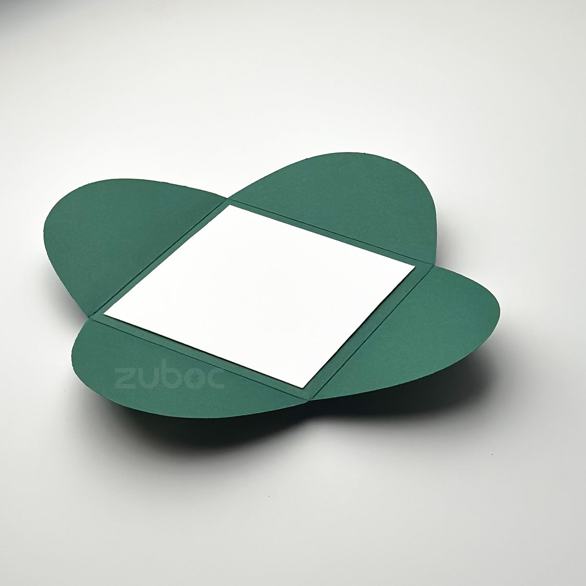 Semi Circle Envelope With Foil Bow (set of 5)