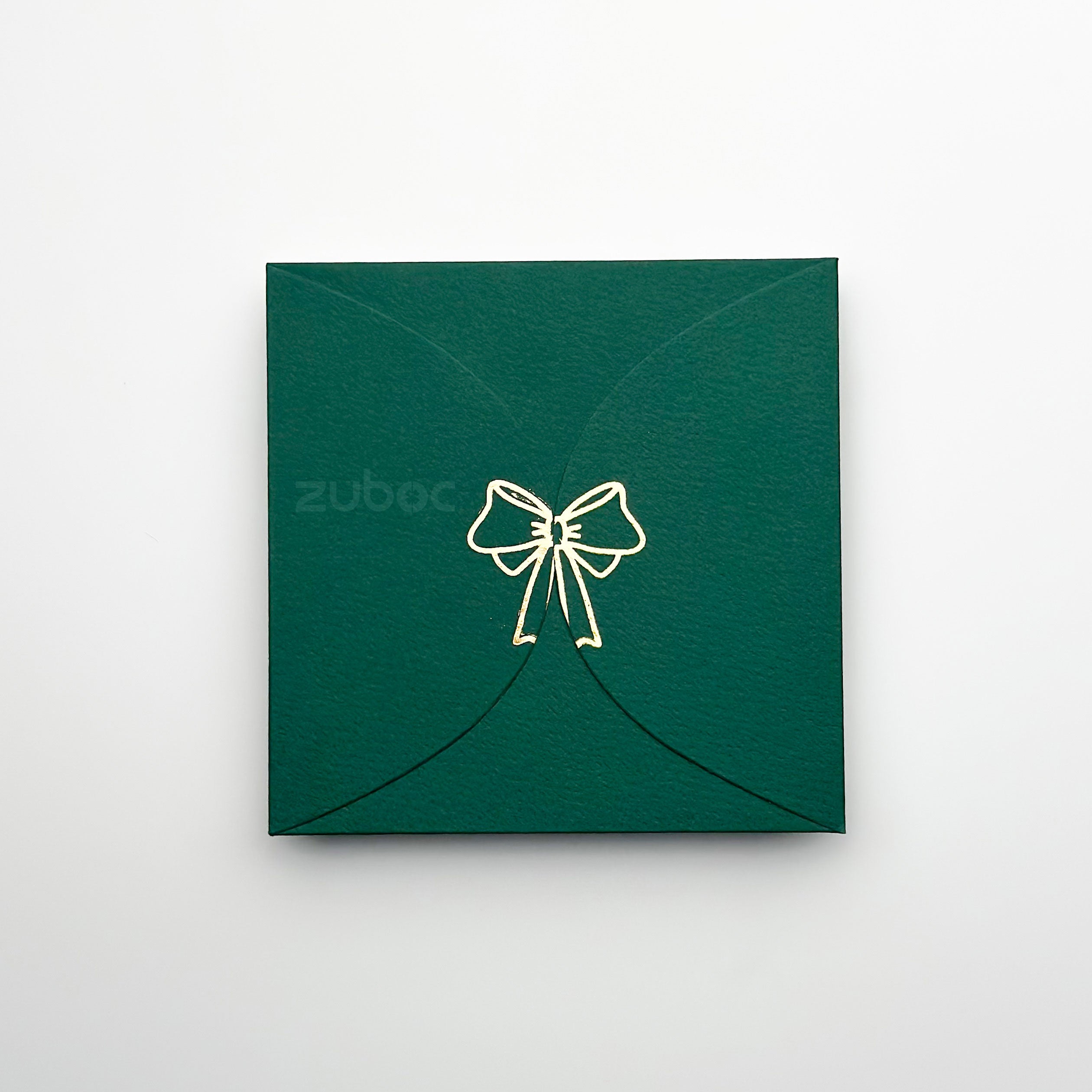 Semi Circle Envelope With Foil Bow (set of 5)