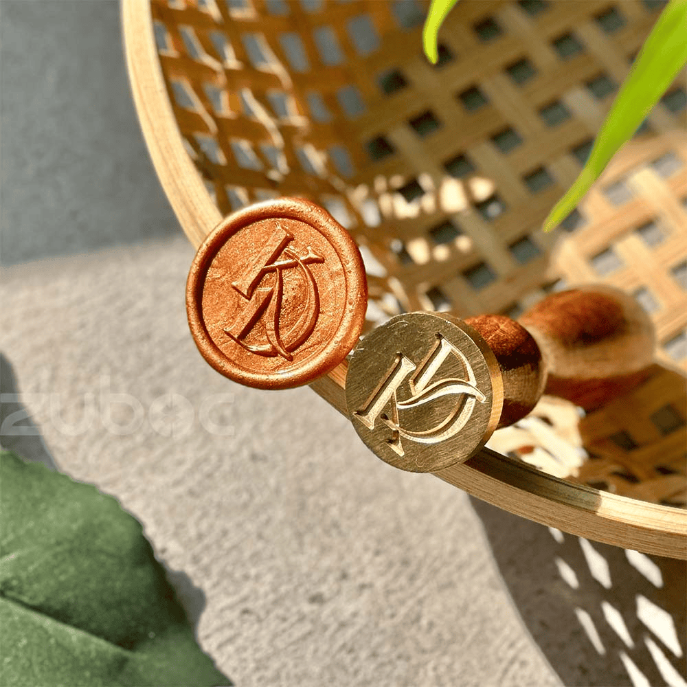 Personalized -Wedding Monogram Wax Stamp