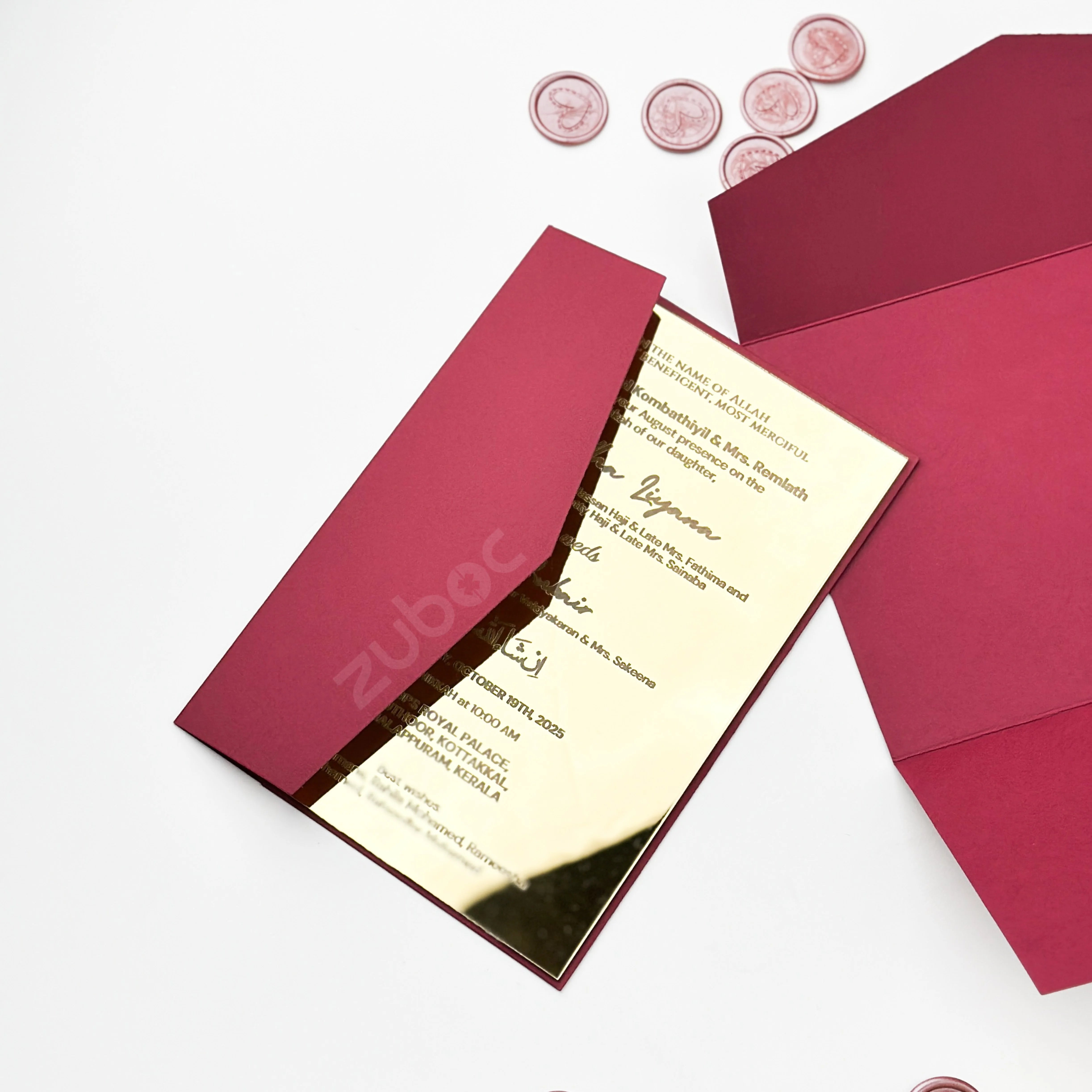 Acrylic Wedding Suites