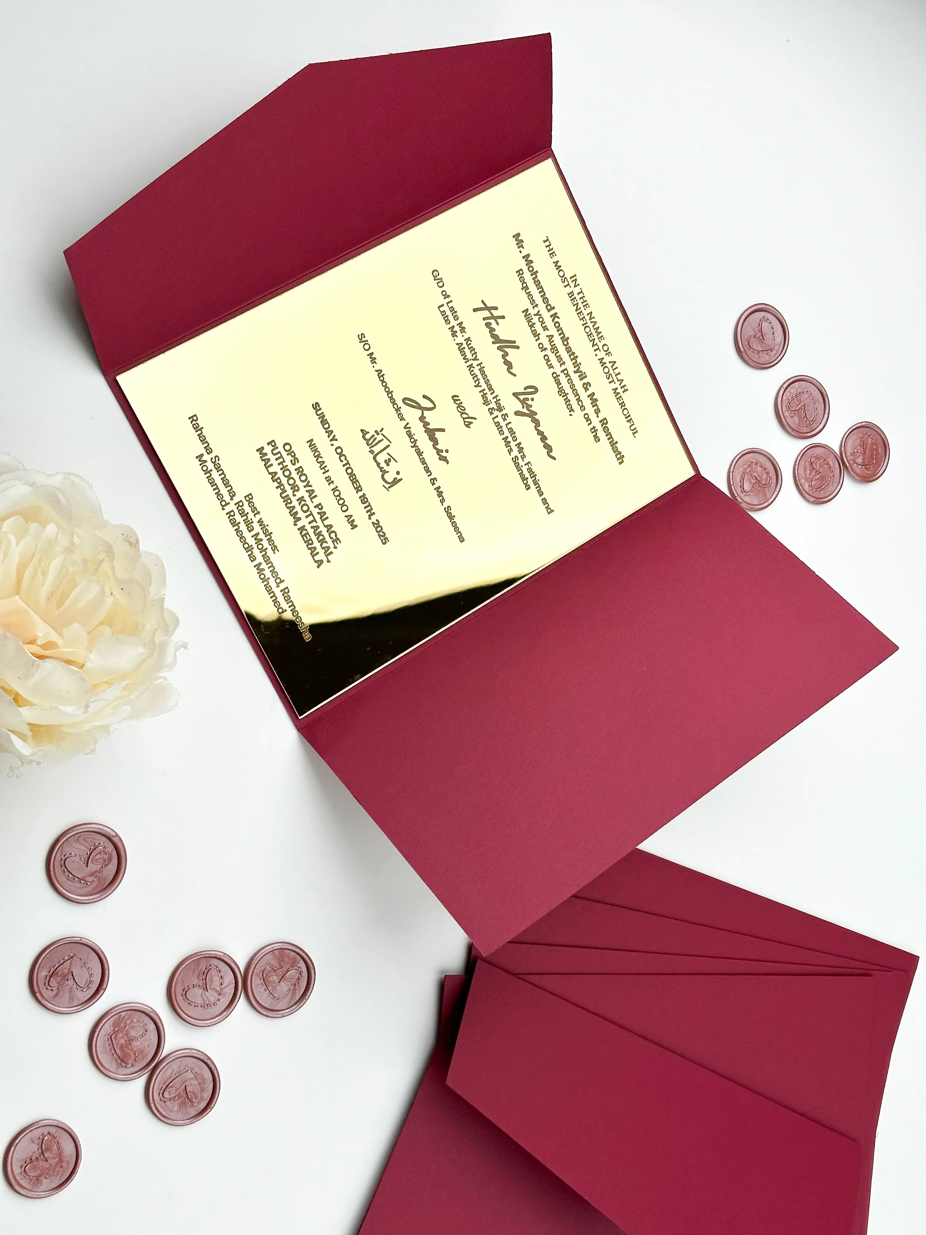 Acrylic Wedding Suites