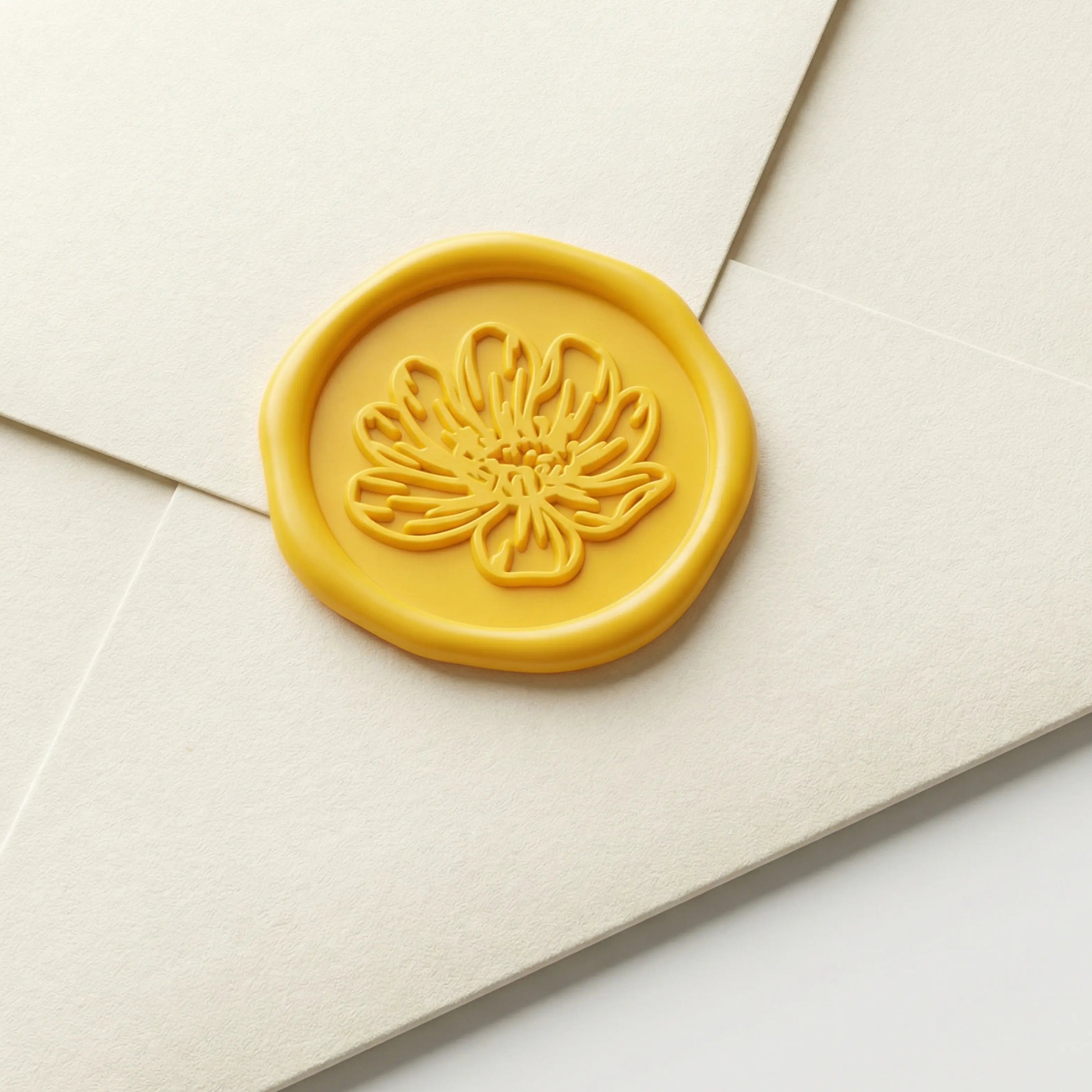 Cosmos Wax Seal for Wedding Invitations (Set of 5)