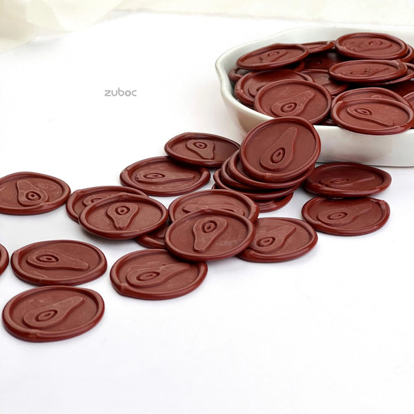 Avacado Wax Seal-2 for Invitations (Set of 5)