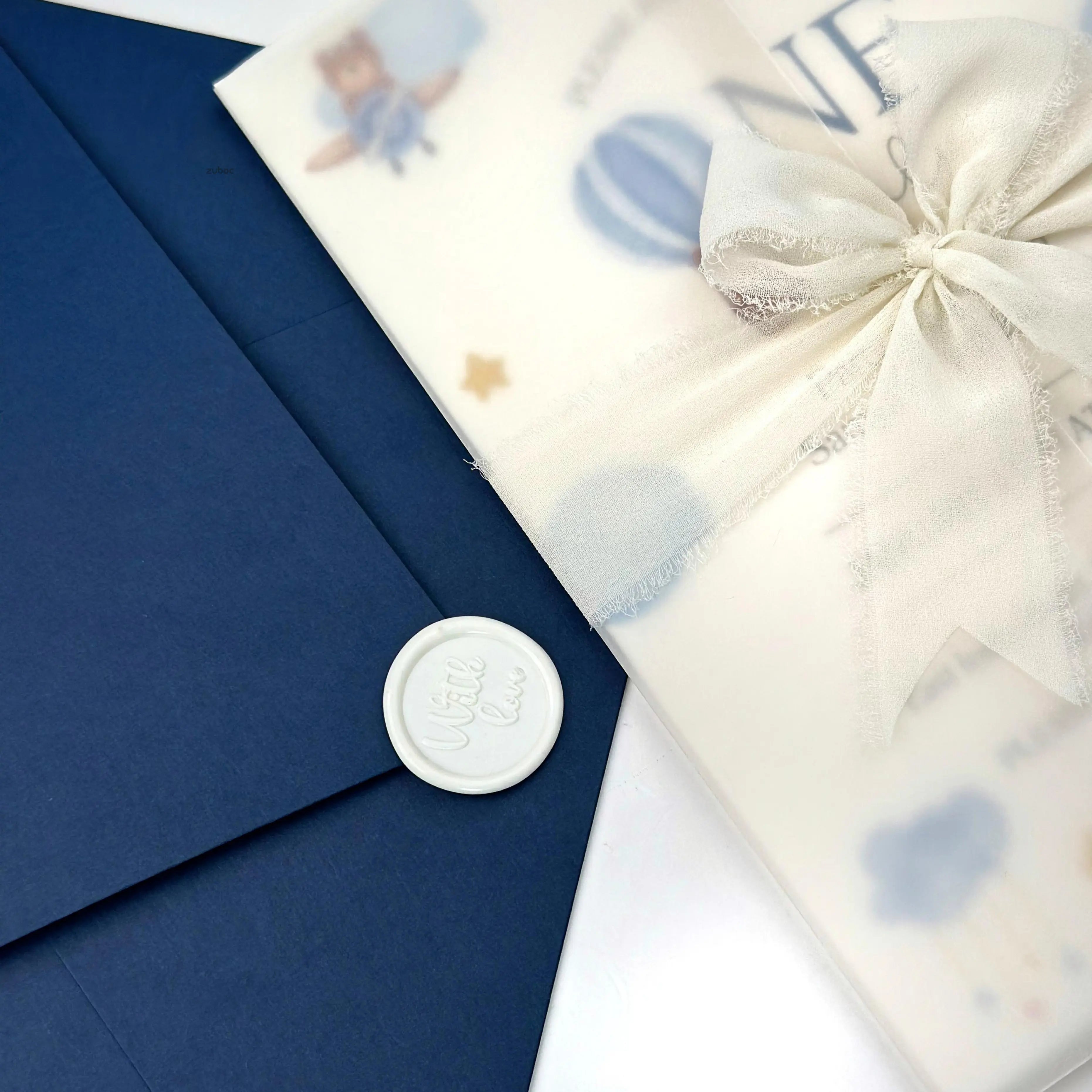 Little dream birthday invitation envelopes set of 10 for premium birthday party invitations