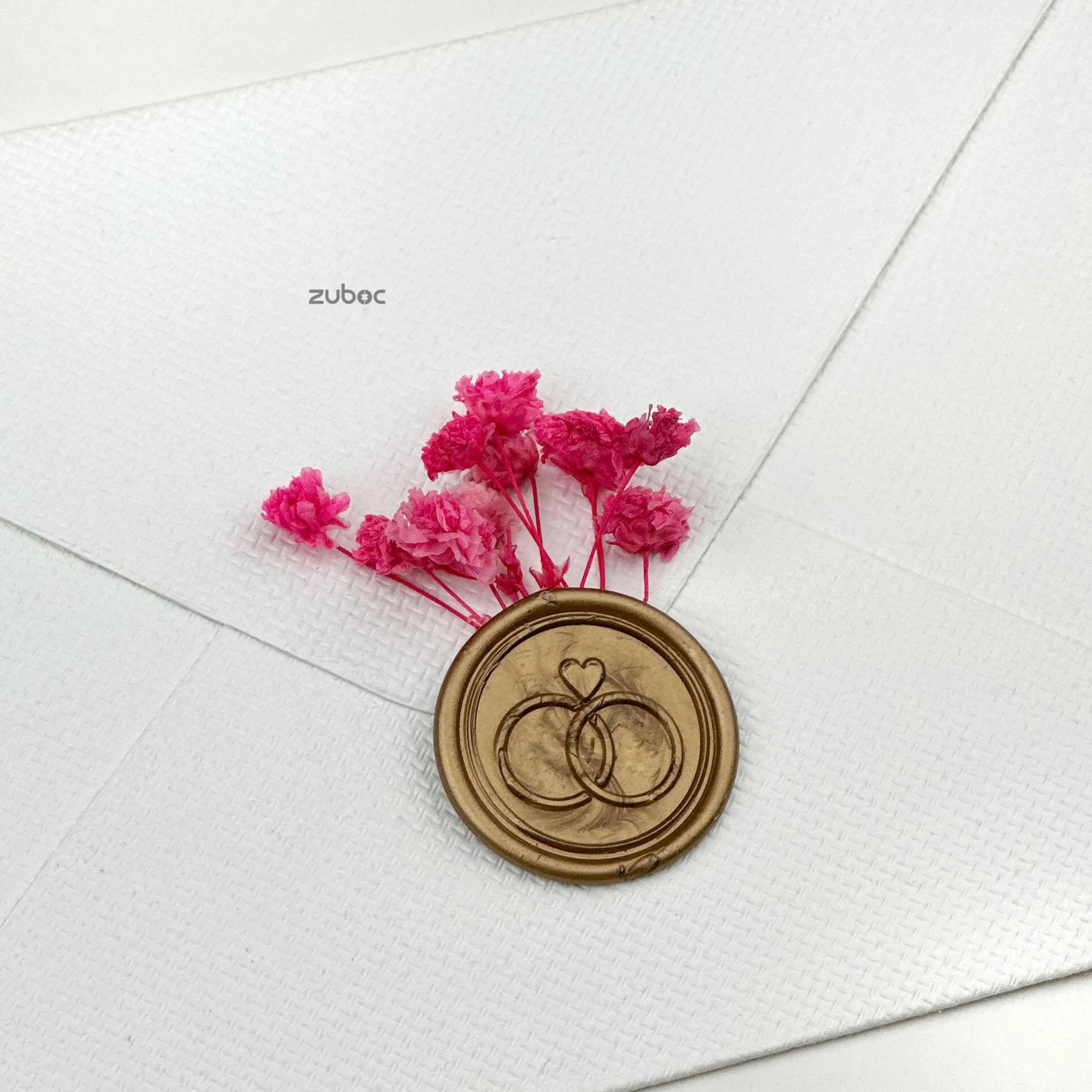 Bright pink dry flower long close-up for art projects