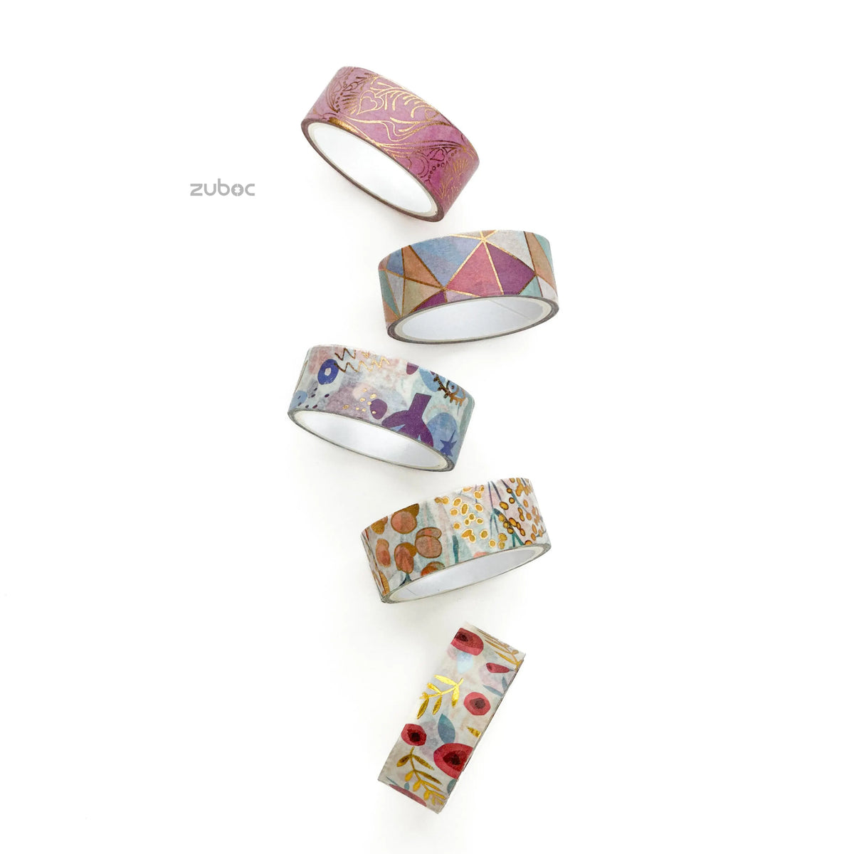 Bloom Rolls Washi Tapes (Set of 5)