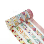 Bloom Rolls Washi Tapes (Set of 5)