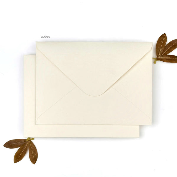 Beige C5 Invitation Envelope 250gsm (Set of 5)