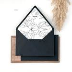 Customised liner with counterflap envelope (Set of 50)