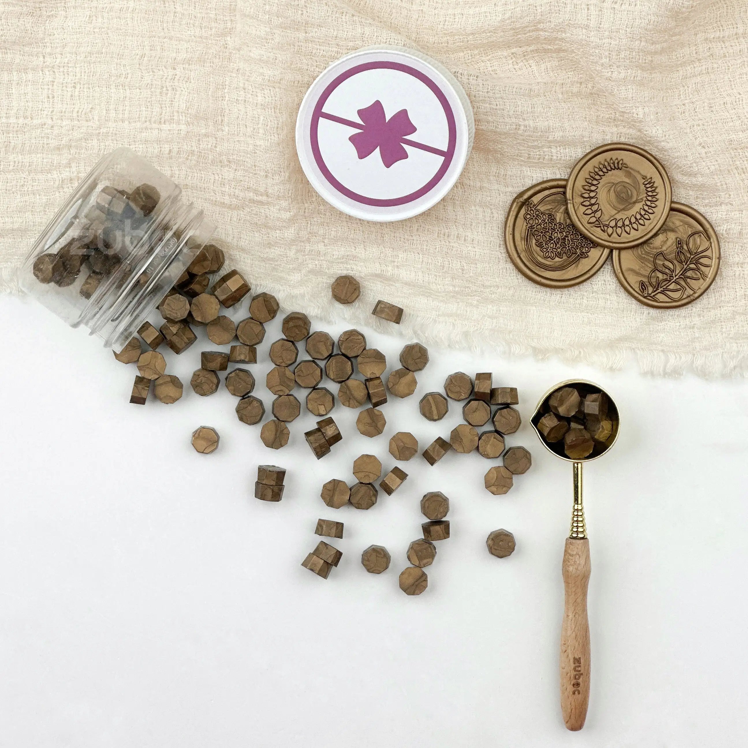 Bronze Wax Beads - 30 Grams