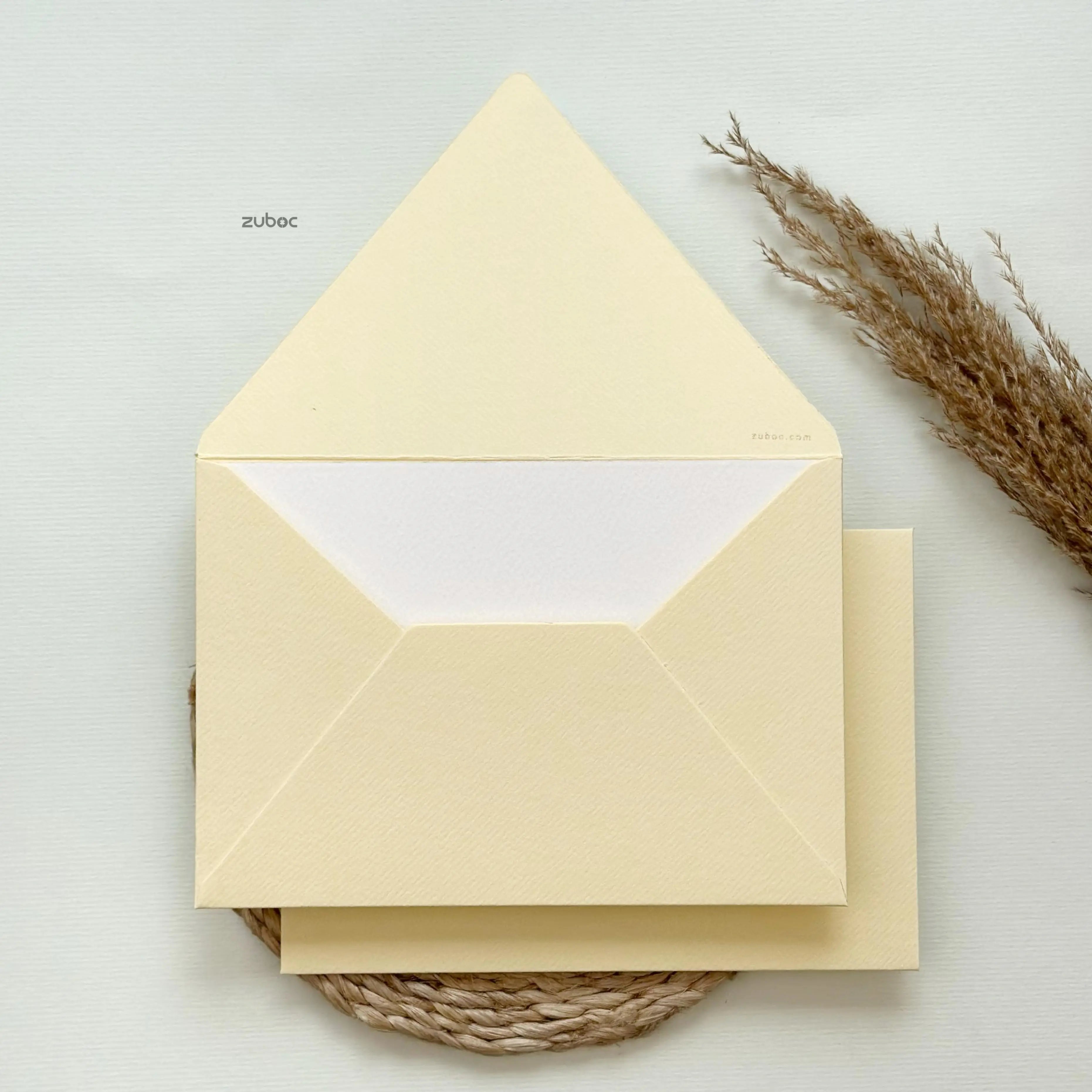 Premium Imported Invitation Envelopes 250gsm (Set of 5)