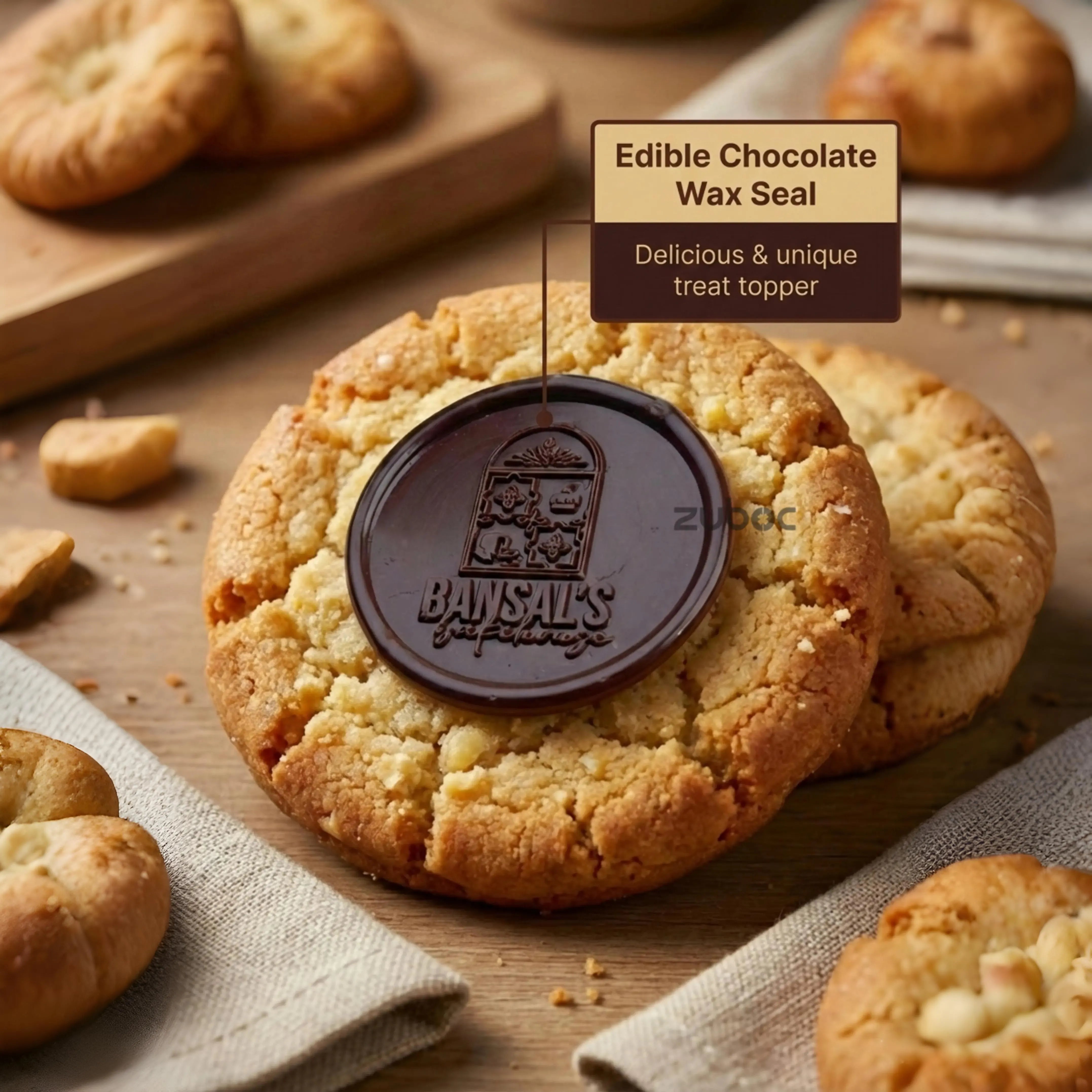 Chocolate Melting Stamp For Bakers