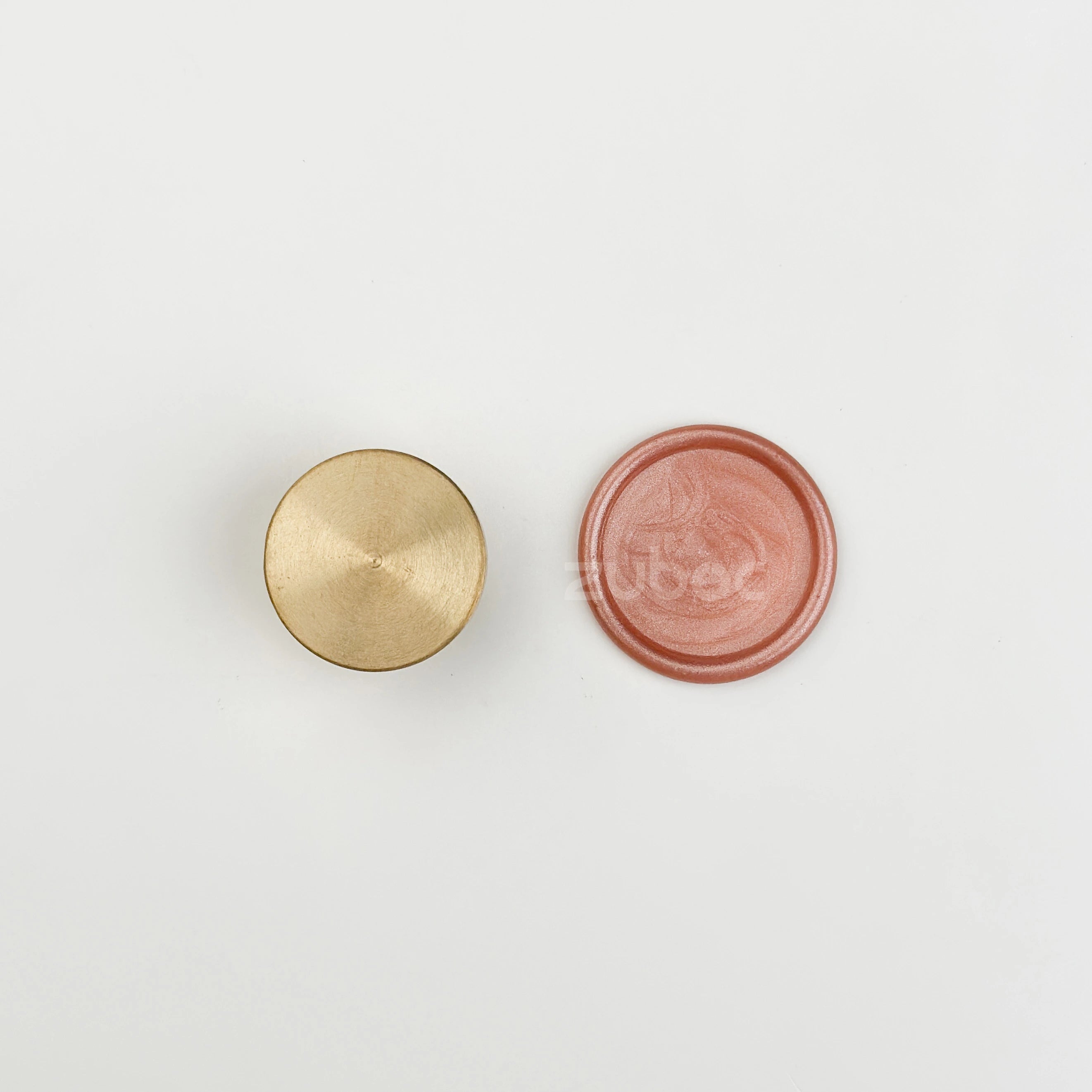 Plain Wax Stamp with Wooden Handle