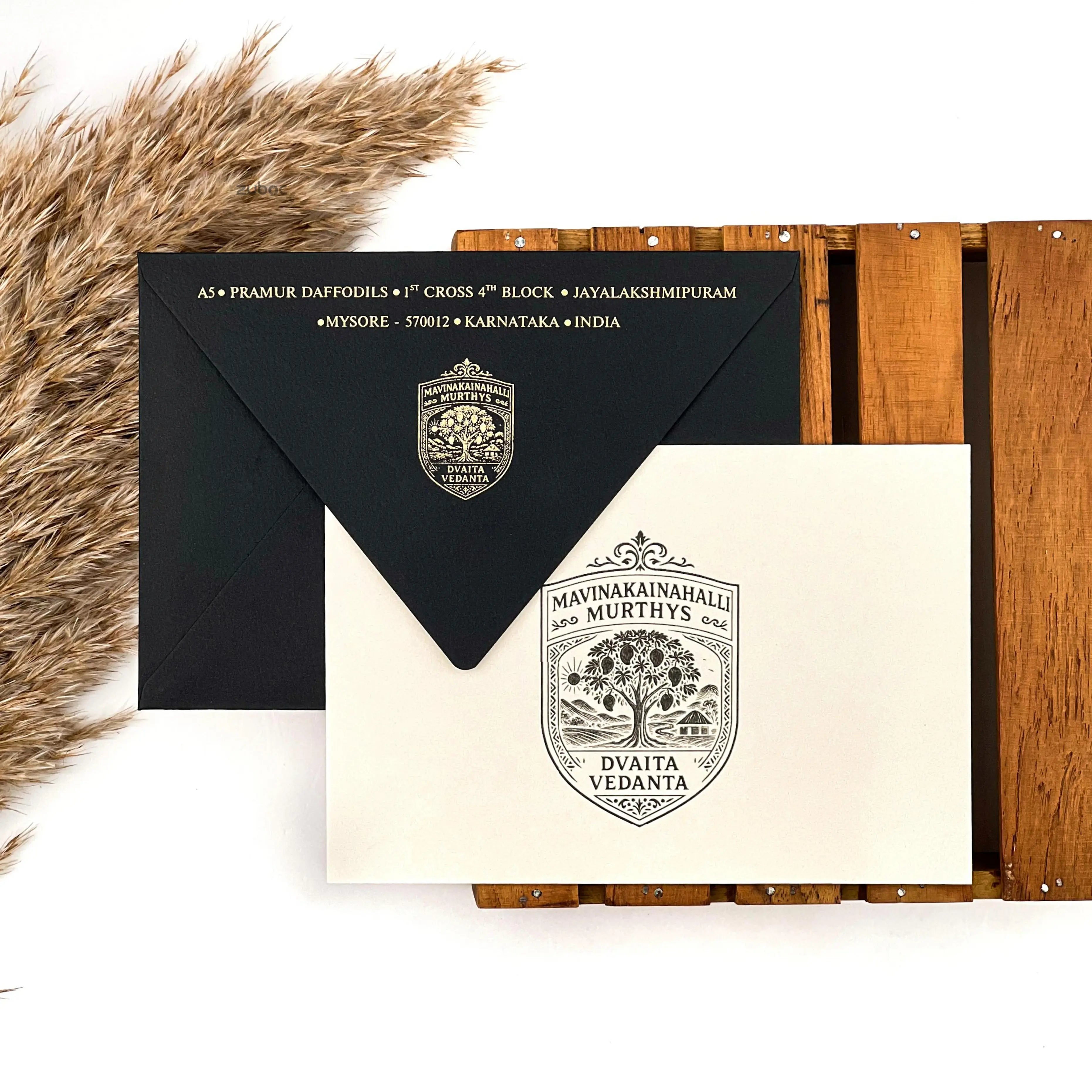 Maroon envelope set of 50 for premium gift wrapping and special occasions