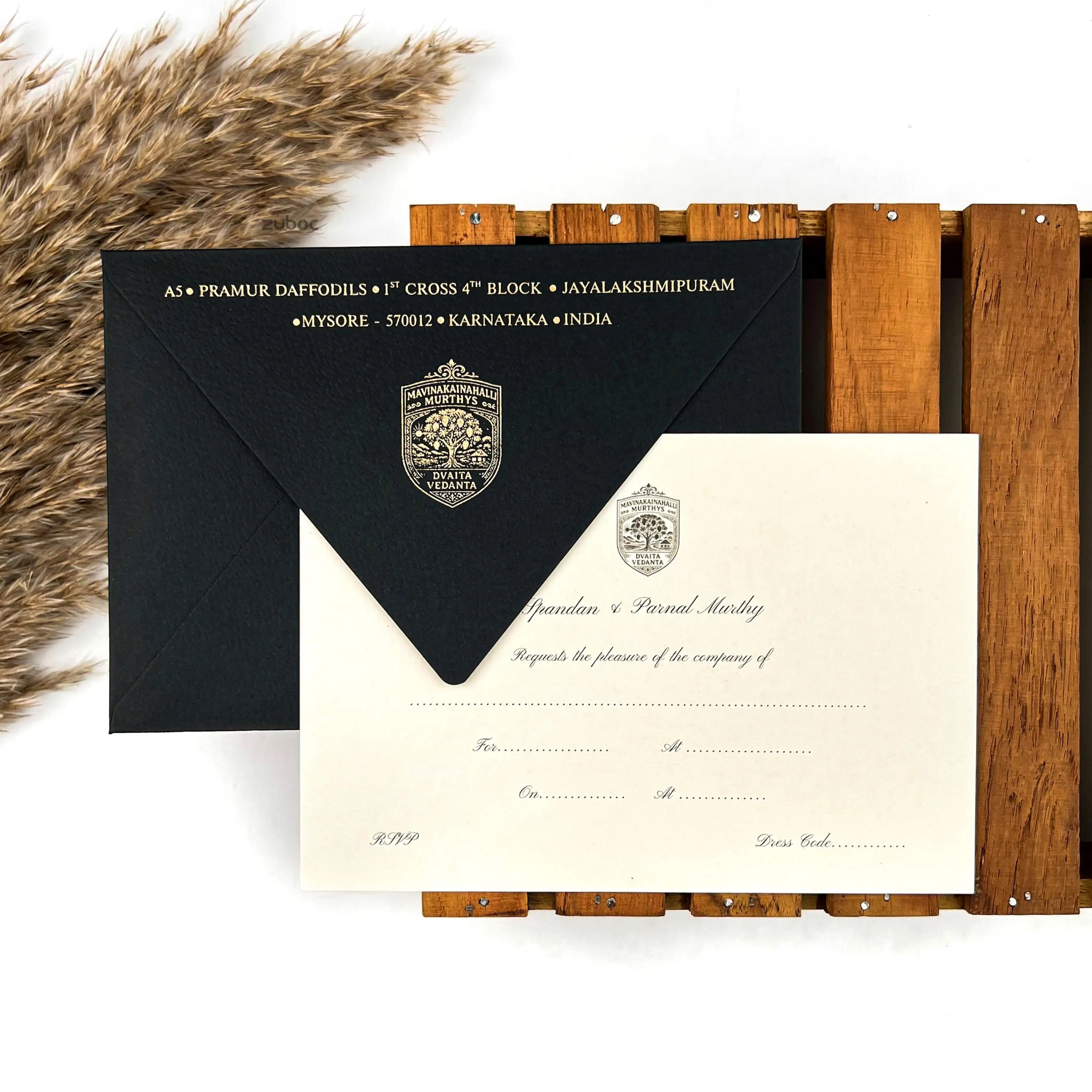 Maroon envelope set of 50 for premium gift wrapping and invitations