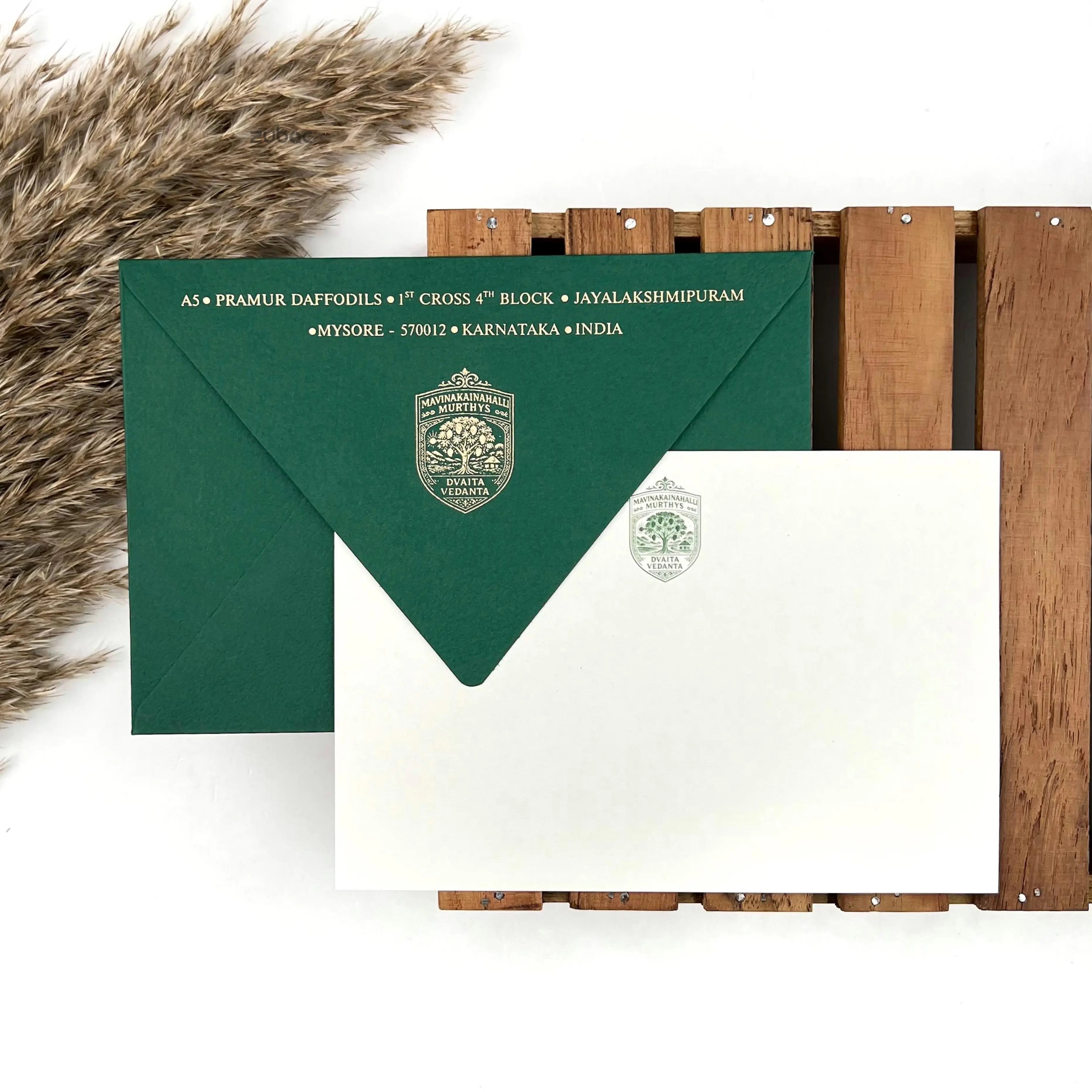 Maroon envelope set of 50 for premium gift wrapping and invitations