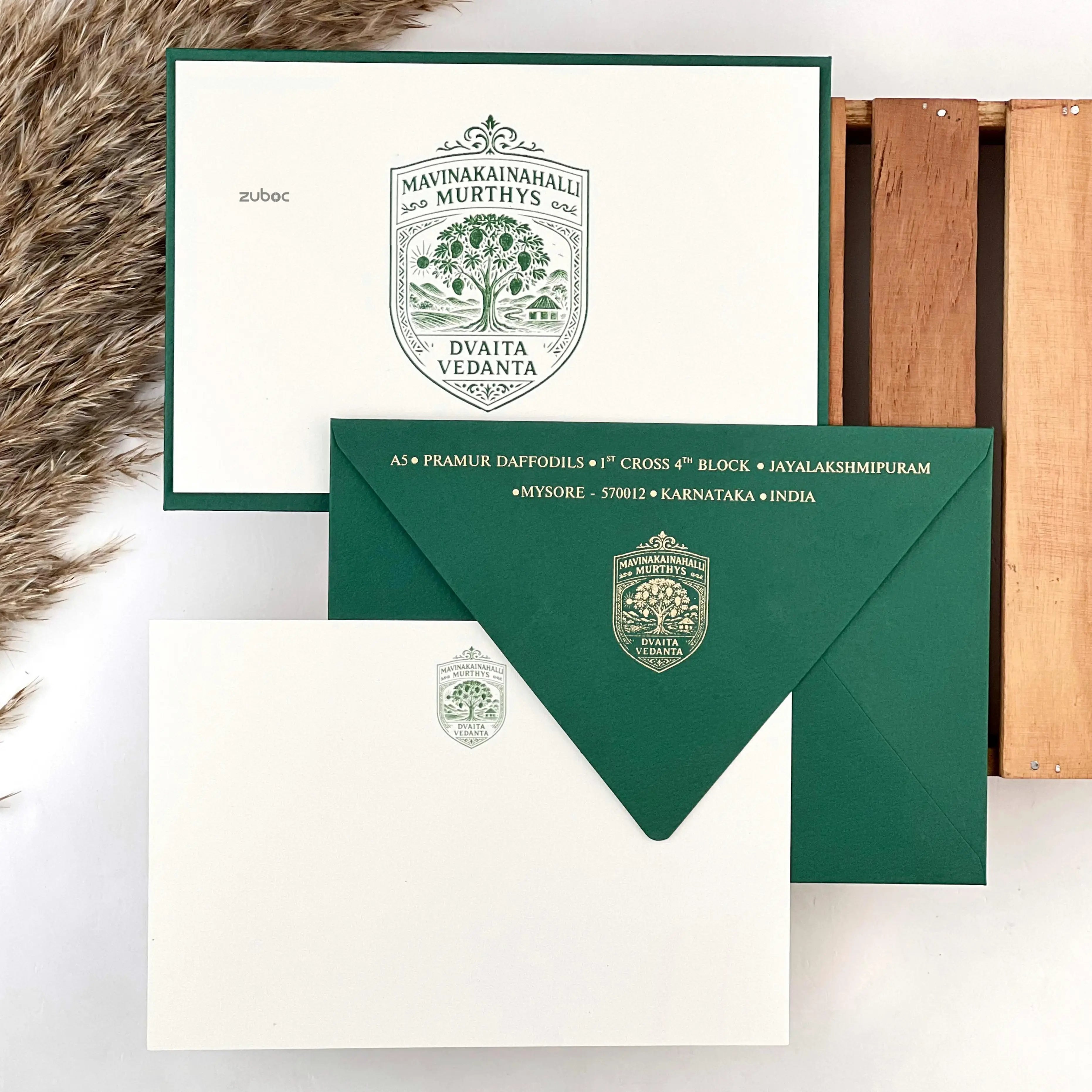 Maroon envelope set of 50 for premium gift wrapping and special occasions