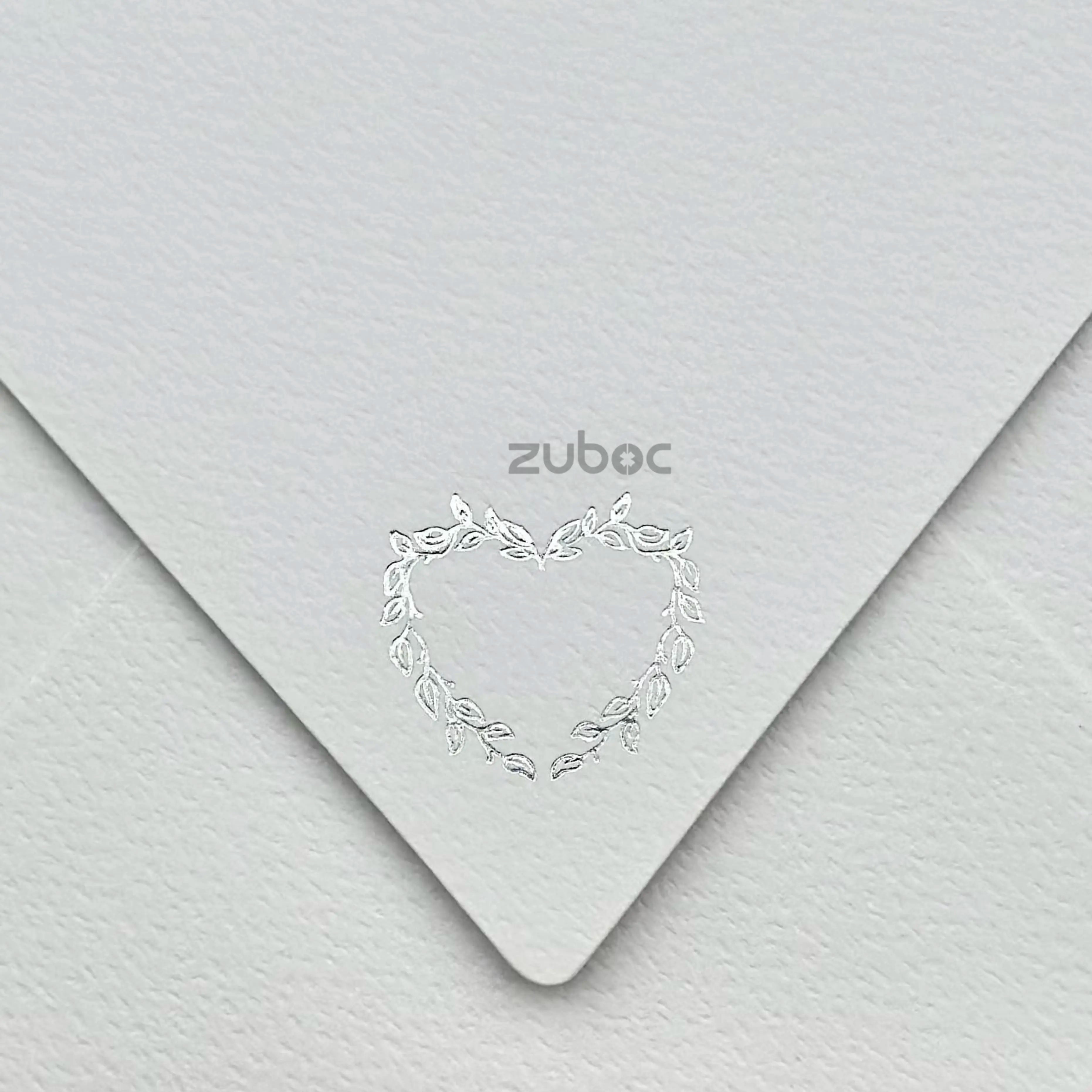 Counter Flap Envelope with Foil - C6(set of 5)