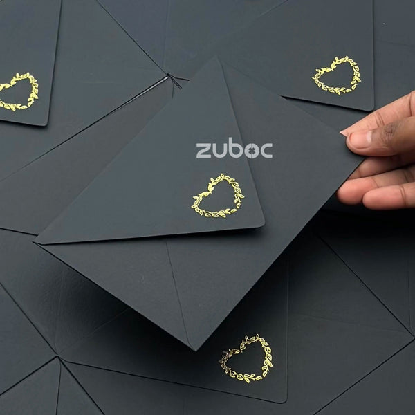 C6 Counter Flap Foil Invitation Envelope (Set of 5)