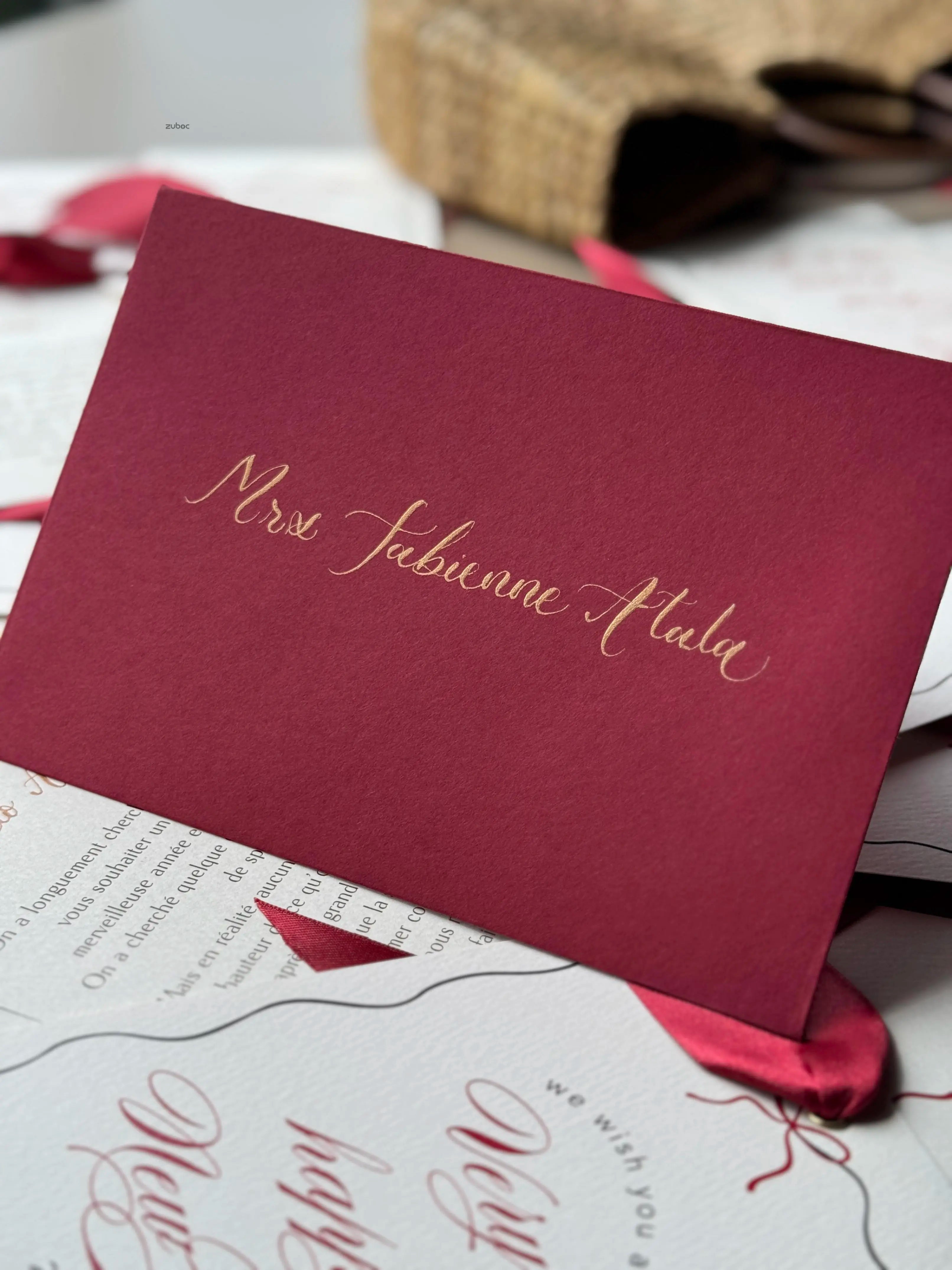 Midnight Ink Handwritten Envelope (Set of 10)