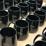 Personalised  Ceramic Coffee Mug With Custom Name for Corporates- Black
