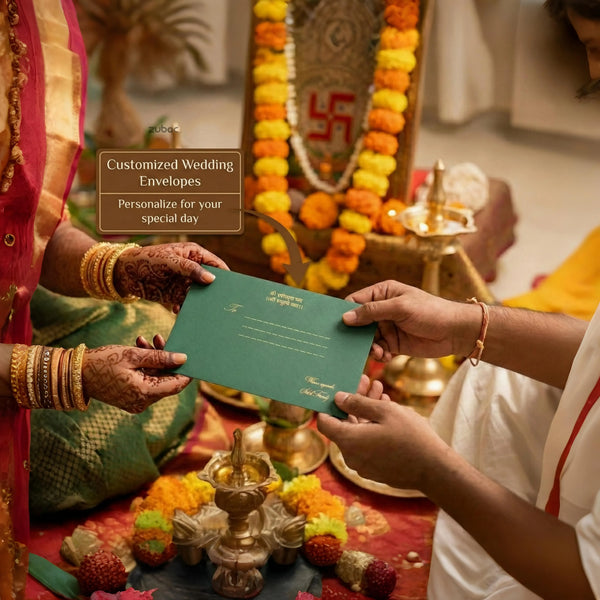 Wedding Rituals Invitation Cards (Set of 50)