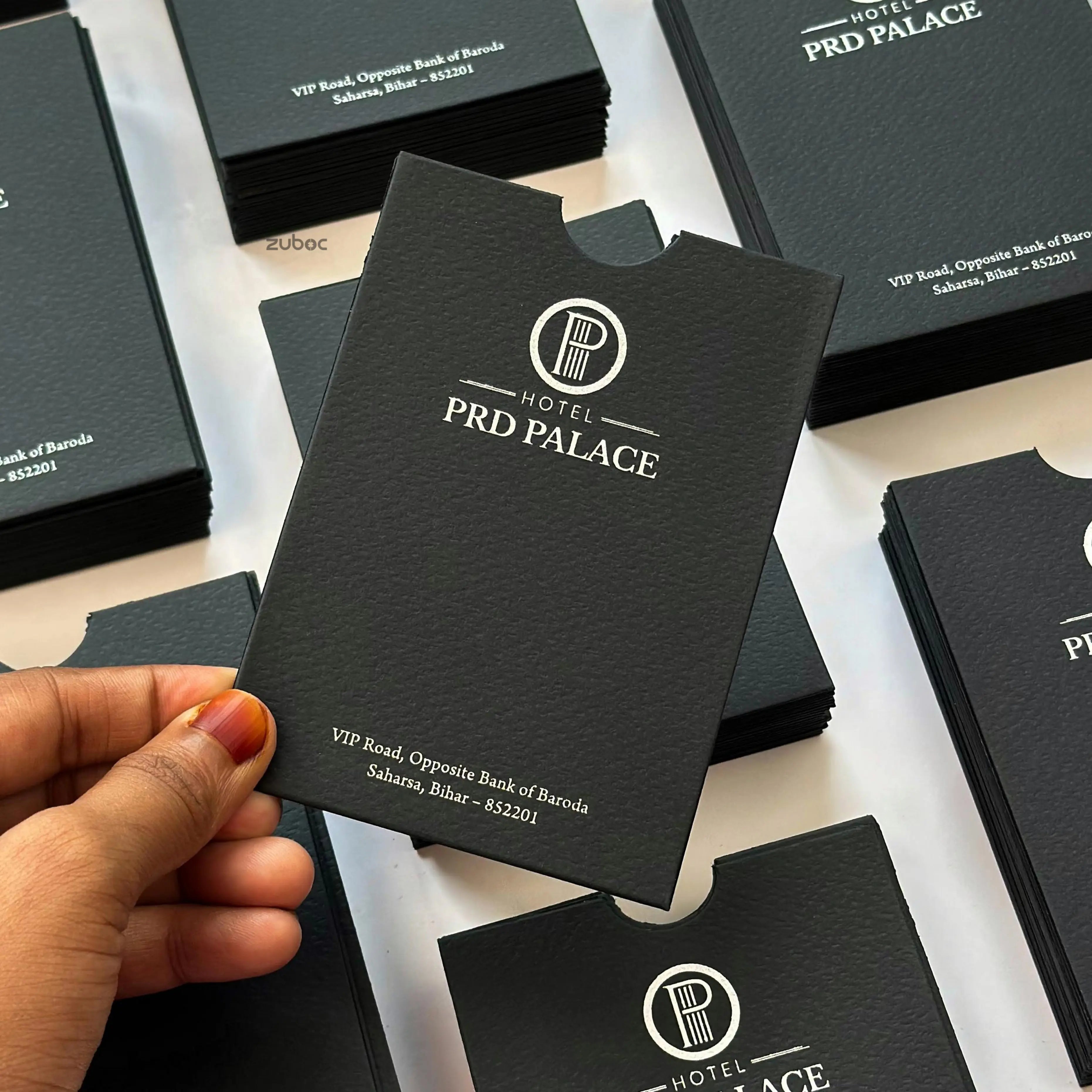 Premium hotel keycard envelope set of 50 for luxury hotel guest room access.