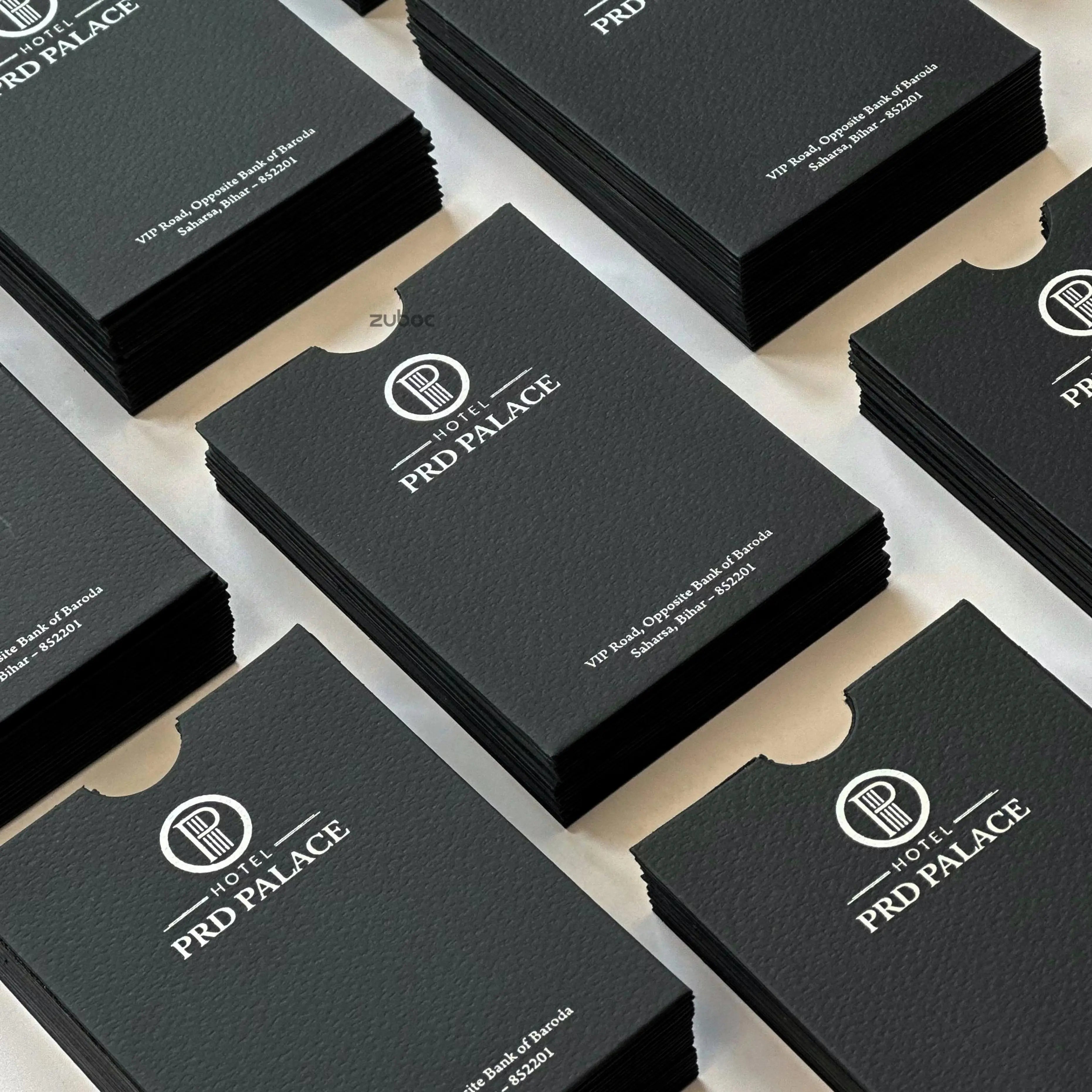 Premium hotel keycard envelope set of 50 for luxury hotel guest room access.