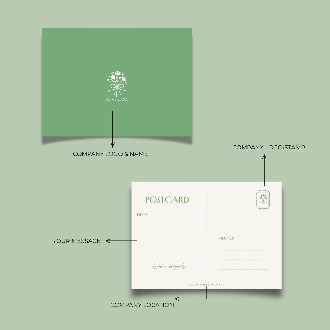 Customized Postal Card-2 (Set of 50)