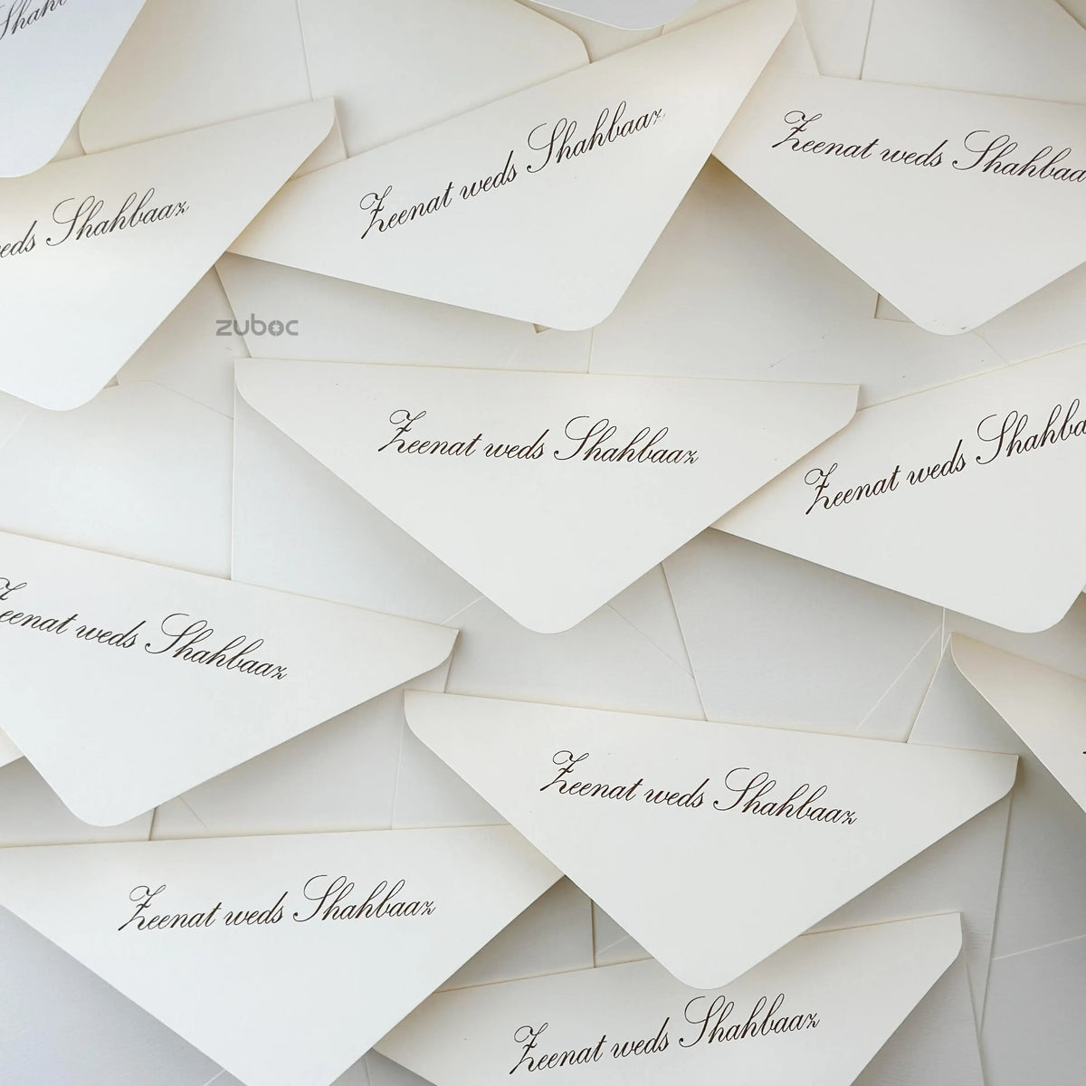 The Classic Elegance Wedding / Corporate Envelopes (Set of 50)