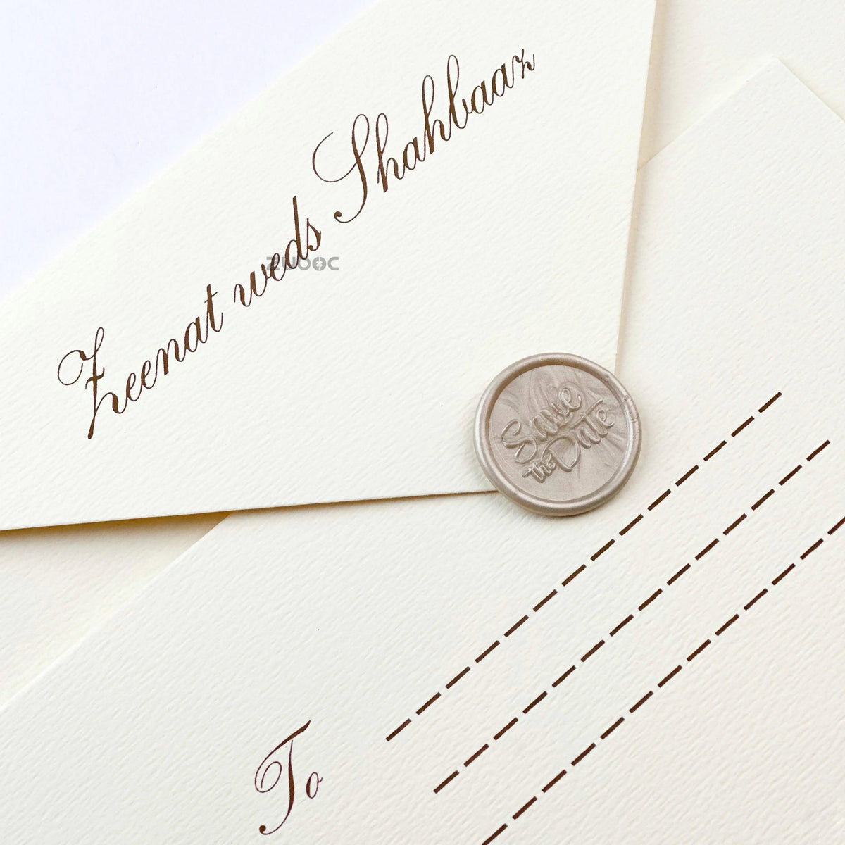 The Classic Elegance Wedding / Corporate Envelopes (Set of 50)