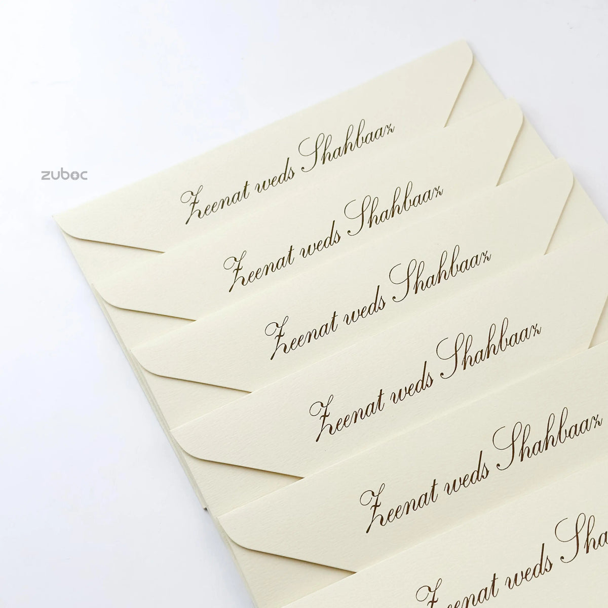 The Classic Elegance Wedding / Corporate Envelopes (Set of 50)
