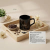 Custom Logo Coffee Mug /for Corporate Gifting-Black
