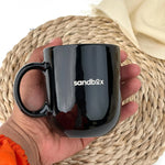 Personalized Name Engraving Mug - Premium Black Ceramic