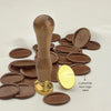 Personalised Oval Wax Stamp + Wax Seals