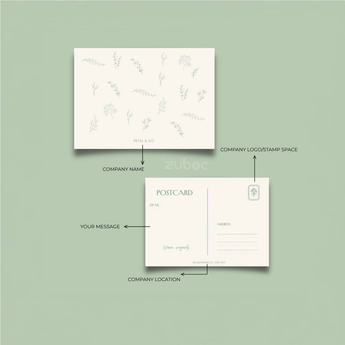 Customized Ever Green Partner (Set of 50)