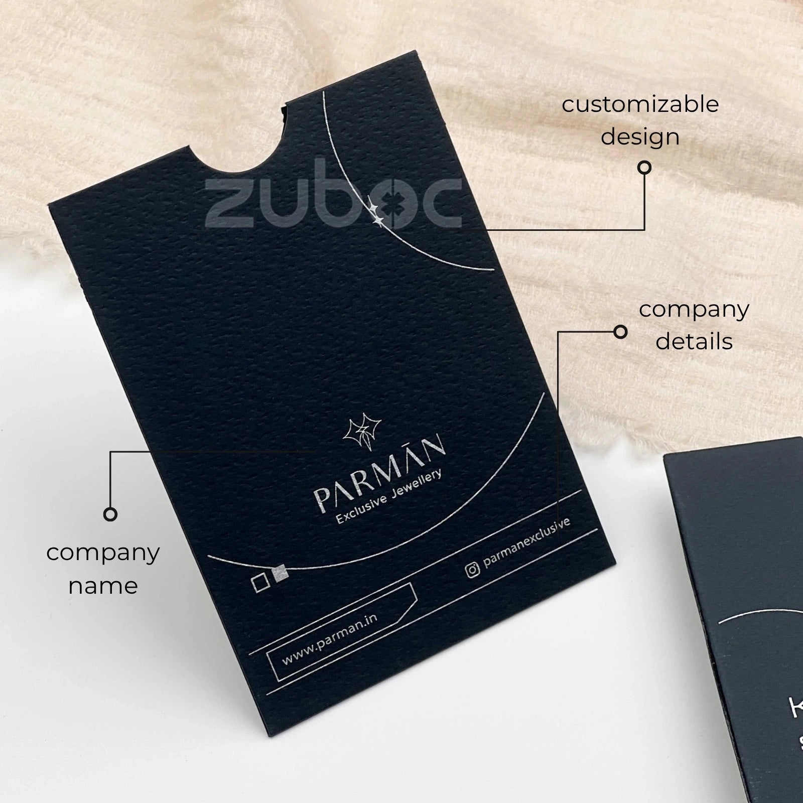 Customised Top Tag Envelopes (Set of 50)