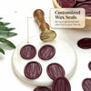 Personalised Oval Wax Stamp + Wax Seals