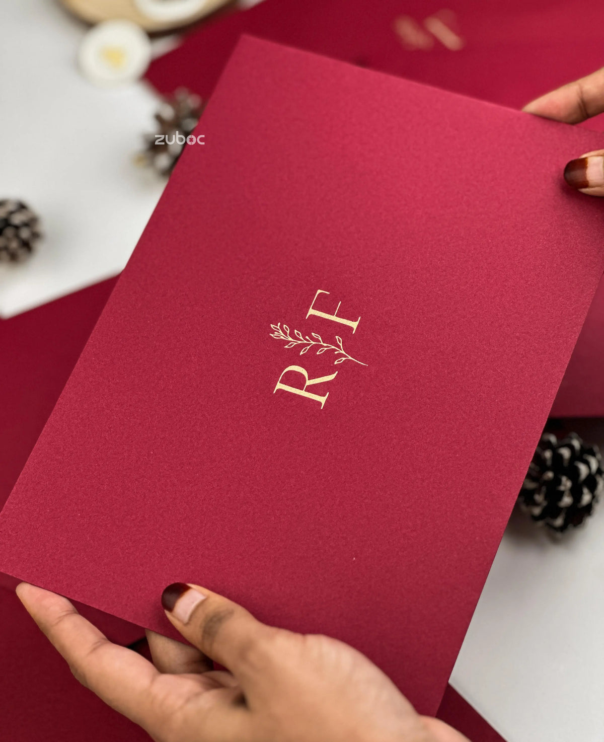 Vintage Romantic Wedding Invitations