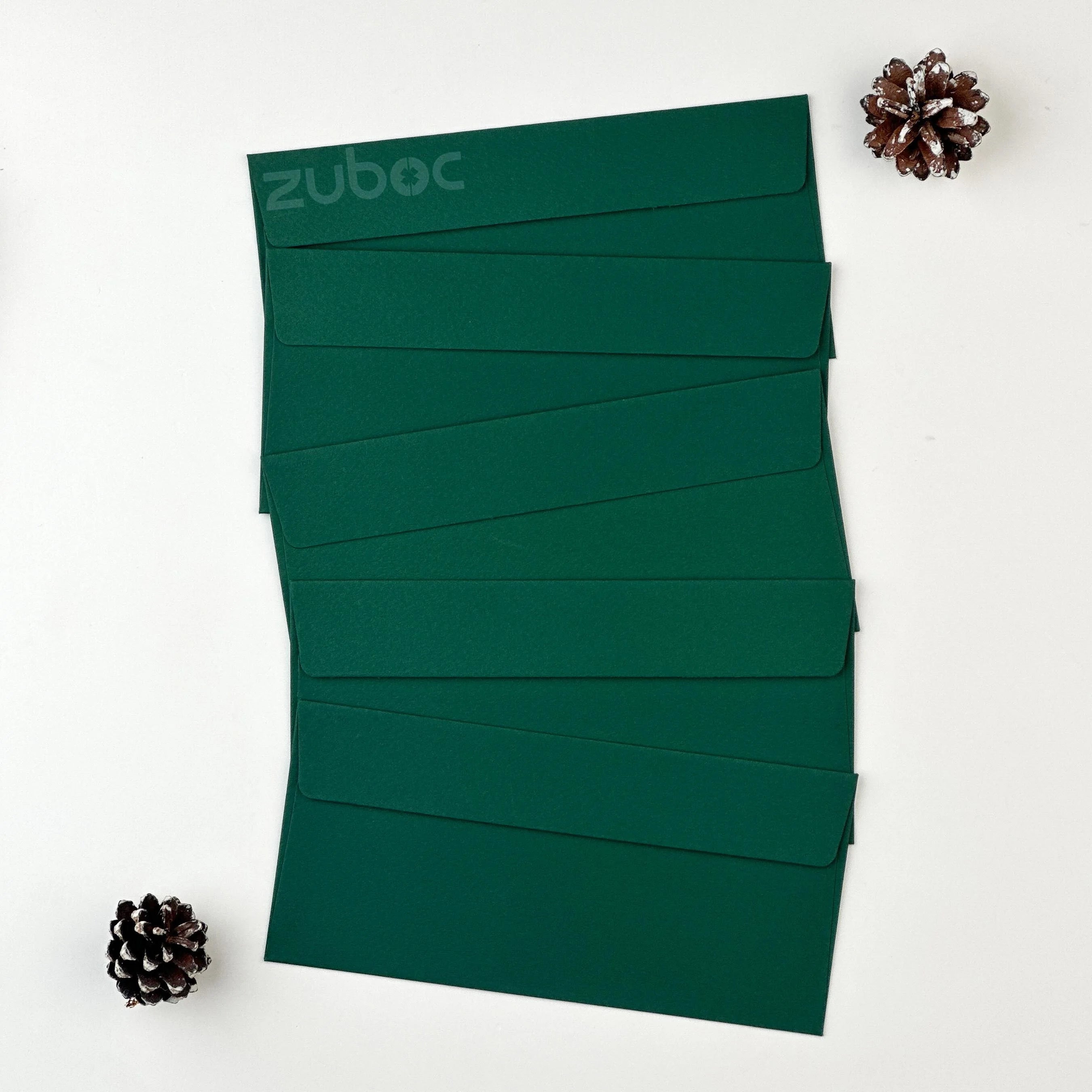 Green Lotus Money / Shagun Diwali Envelope (Set Of 5)