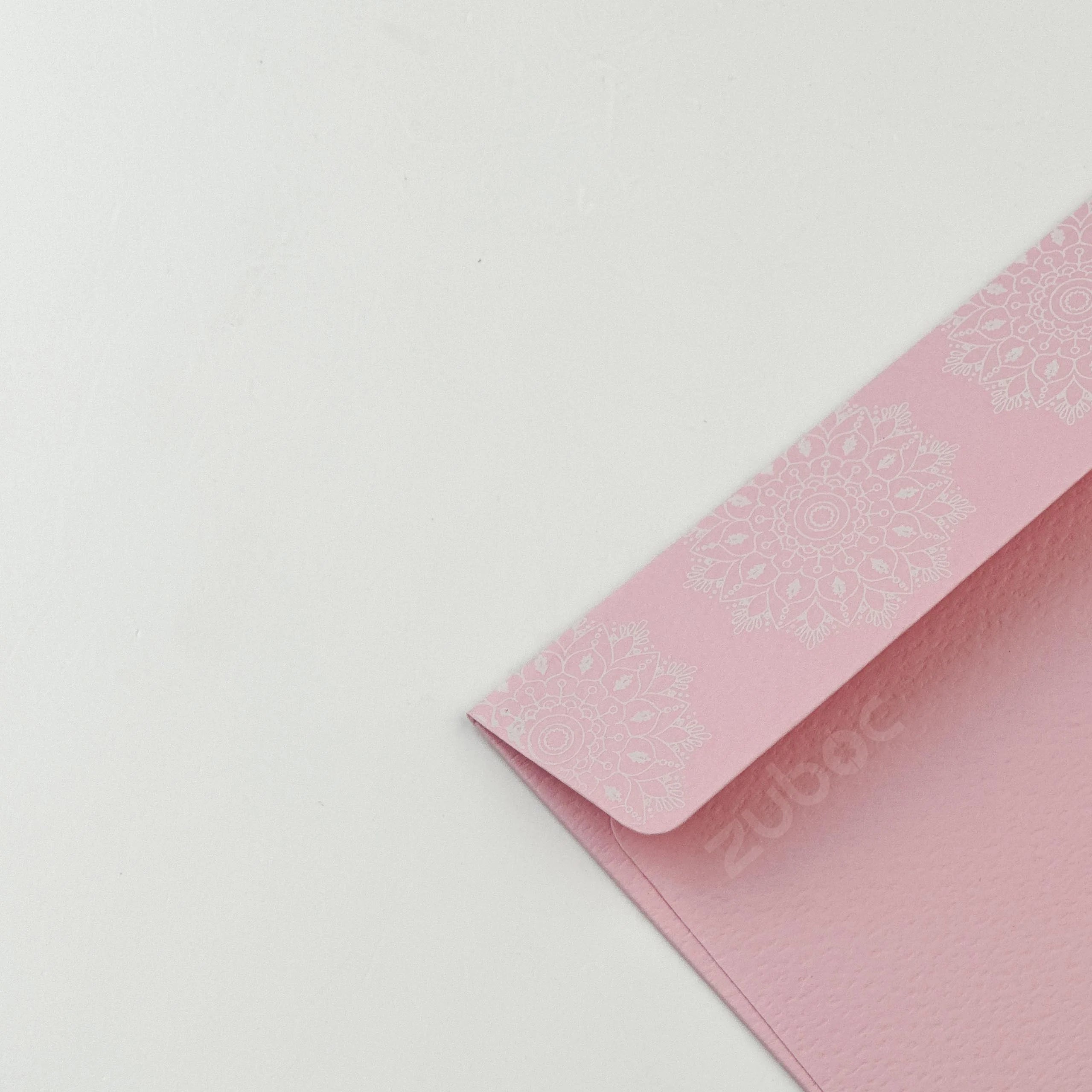 Blush Mandala Money / Shagun Diwali Envelope (Set of 5)