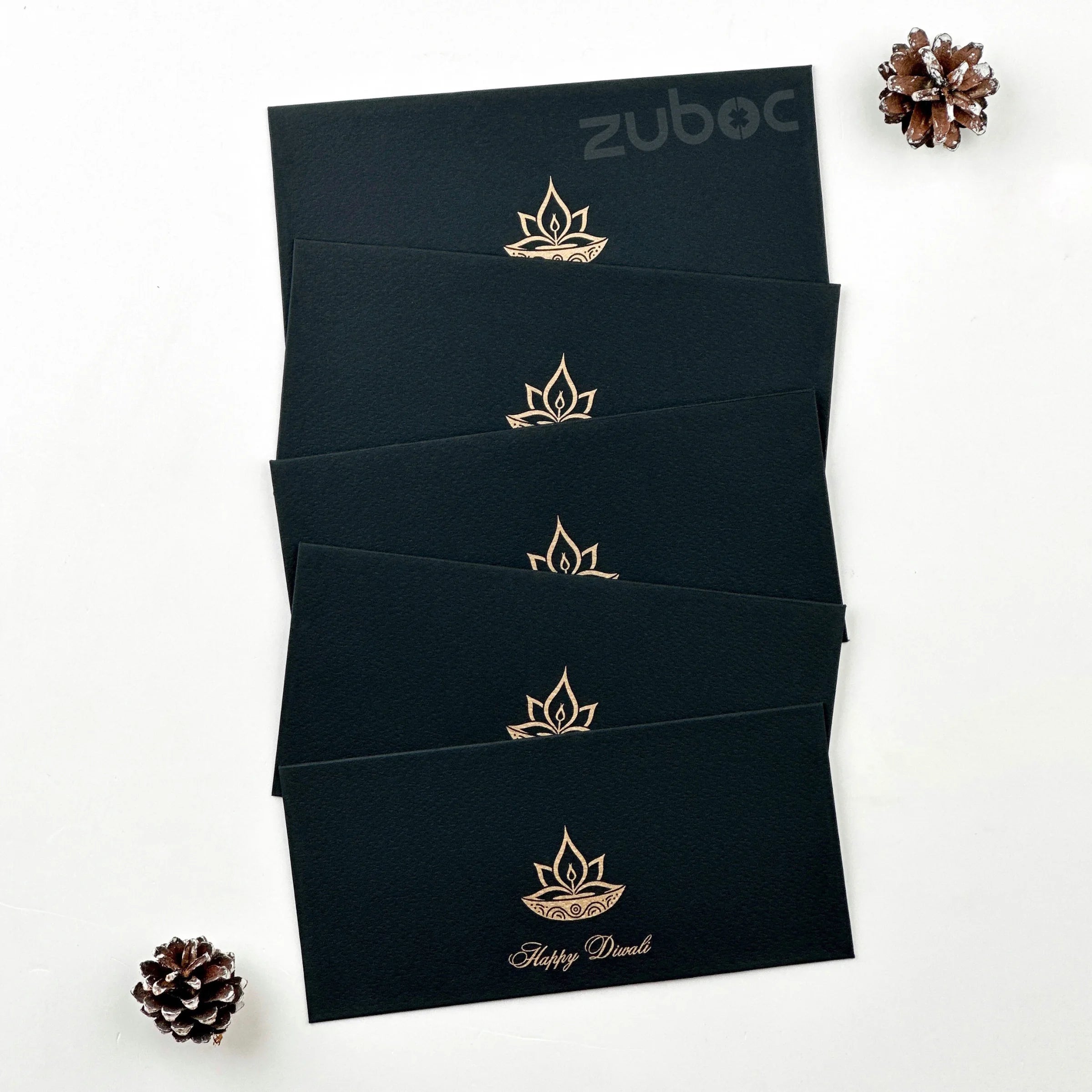 Diya money / shagun Diwali envelope (Set of 5)
