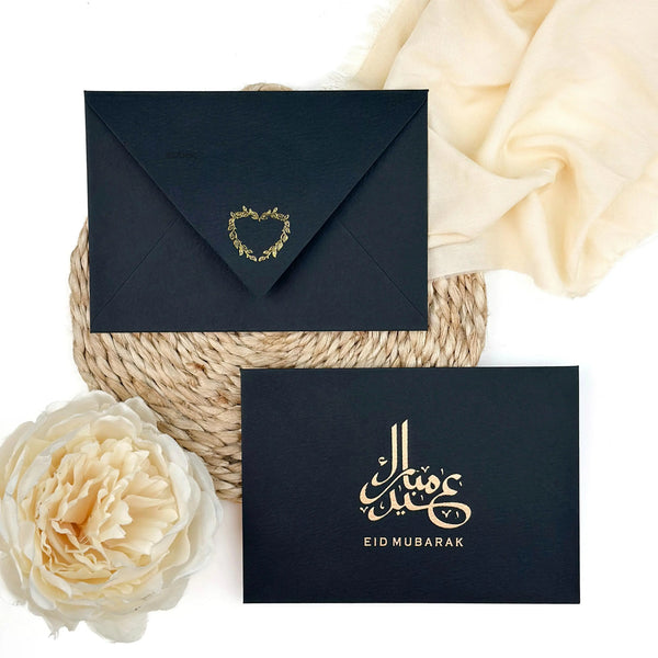 Eid Special Gold Foil Envelope (Set of 5)