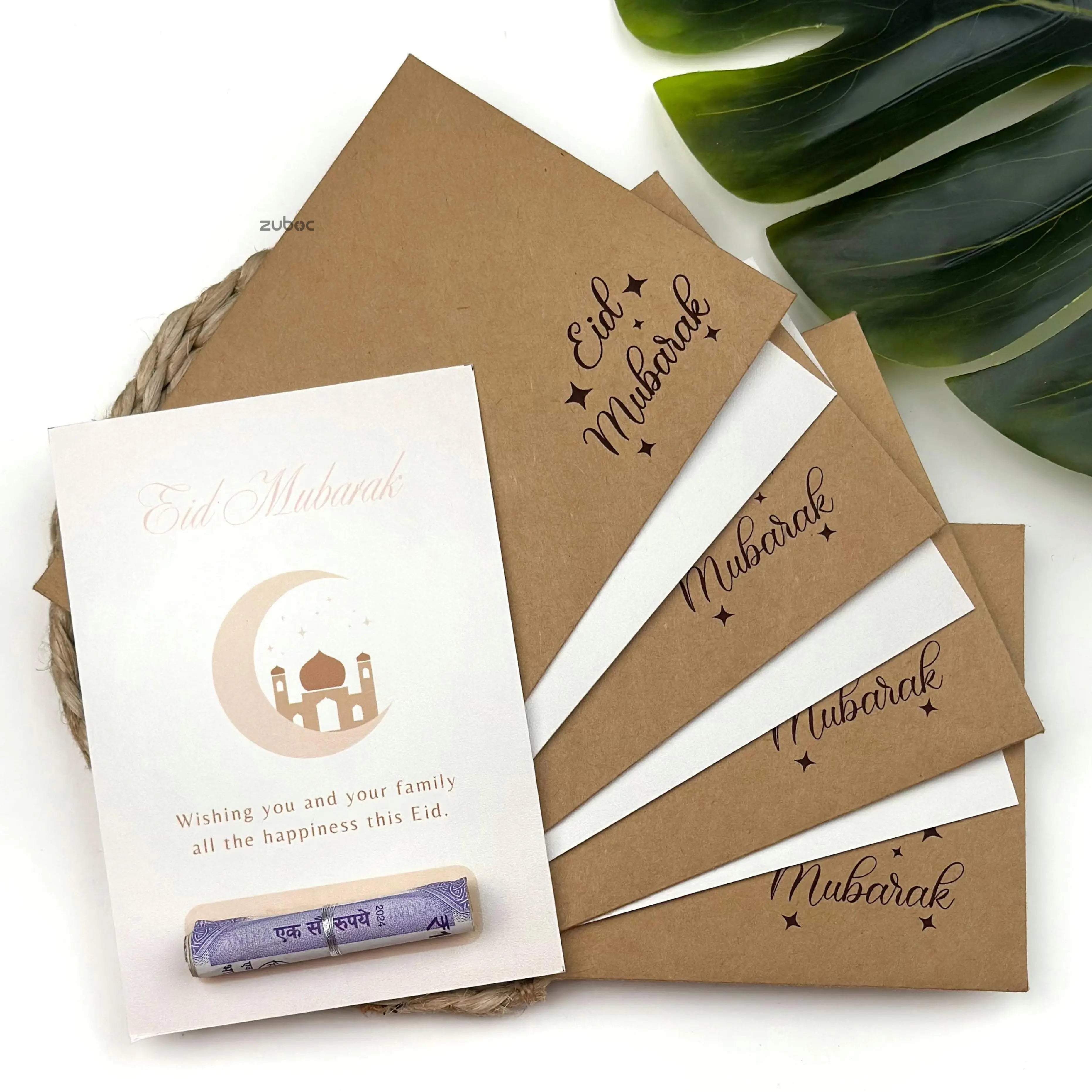 Zuboc Eidi Envelope with Insert (Set of 4)